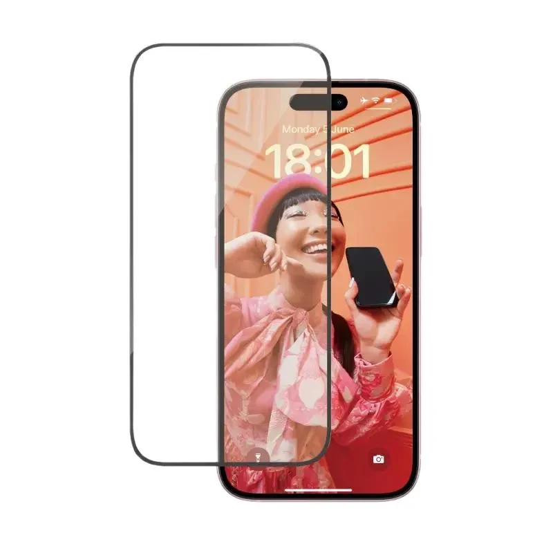Screen Protector Glass PanzerGlass iPhone 15 UWF wA, Transparent 3