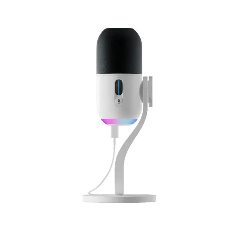Gaming Microphone Logitech Yeti GX, Wired Analog, White 5