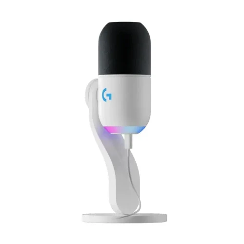 Gaming Microphone Logitech Yeti GX, Wired Analog, White
