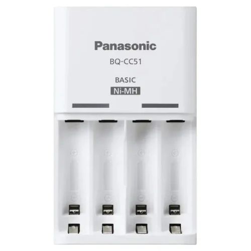 Battery Charger Panasonic BQ-CC51E, White