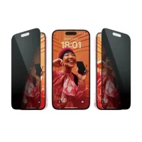 Screen Protector Glass PanzerGlass iPhone 15 UWF Privacy wA, Transparent
