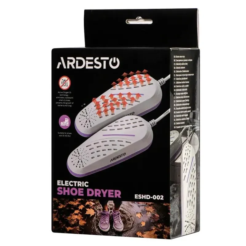 Shoe dryer Ardesto ESHD-002, White | Purple 2