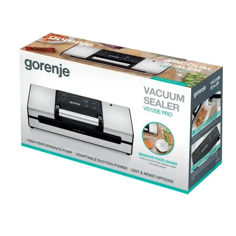 Vacuumator  Gorenje VS120E PRO, Stainless Steel 3