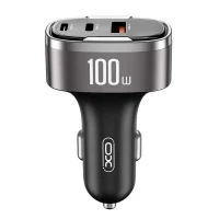 Car Charger XO CC61, 100W, Silver