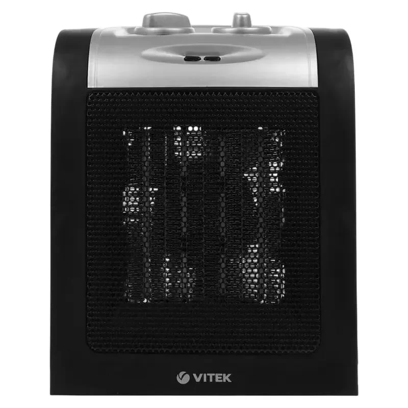 Fan heater VITEK VT-2067, 1800W, Black | Silver 6