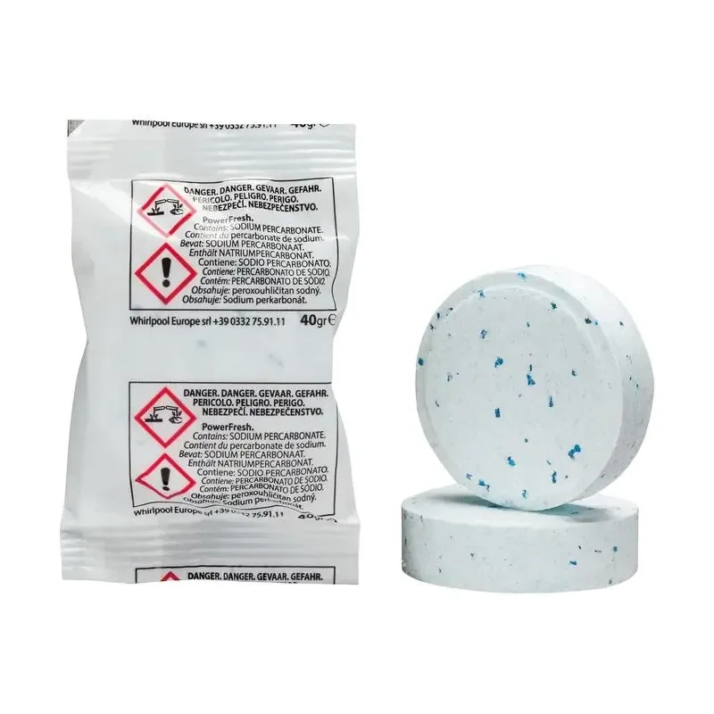 Washing machine hygienizer & anti-odour tabs Whirlpool Wpro  4