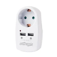 Wall Charger Energenie EG-ACU2-02, , White 3