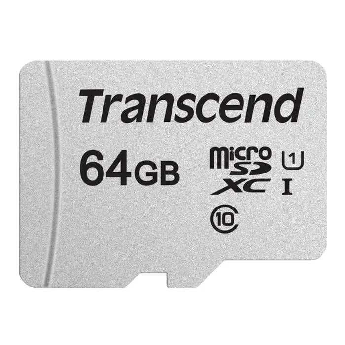 Memory Card Transcend MicroSDXC Class 10, 64GB (TS64GUSD300S) 2