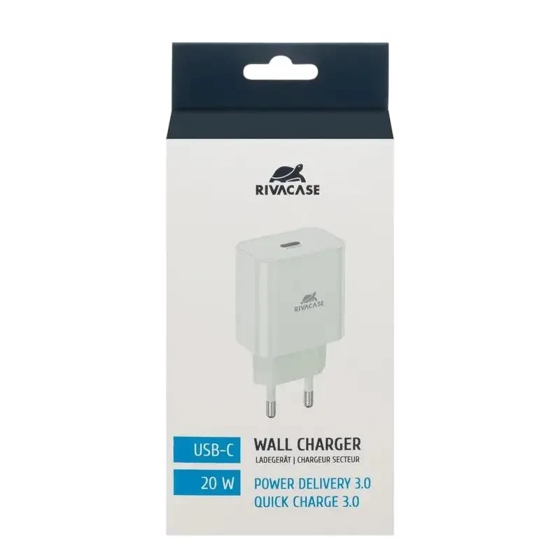 Wall Charger Rivacase PS4101 W00, 20W, White 13