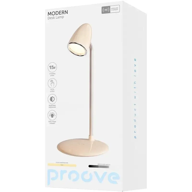 Desk Lamp Proove Modern, Beige 7