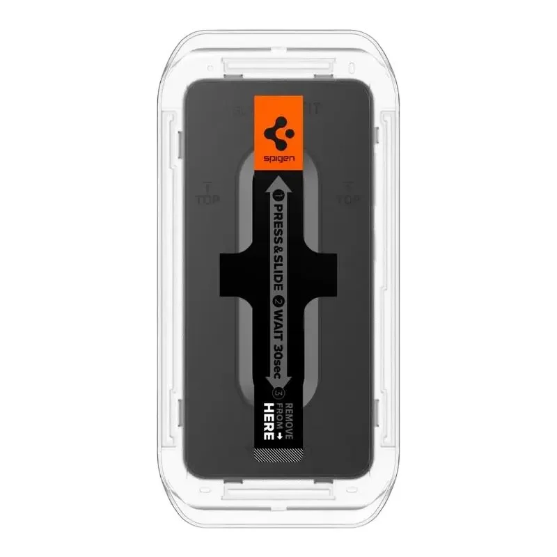Screen Protector Glass Spigen Samsung S24+, EZ FIT, Tempered Glass, Transparent 3