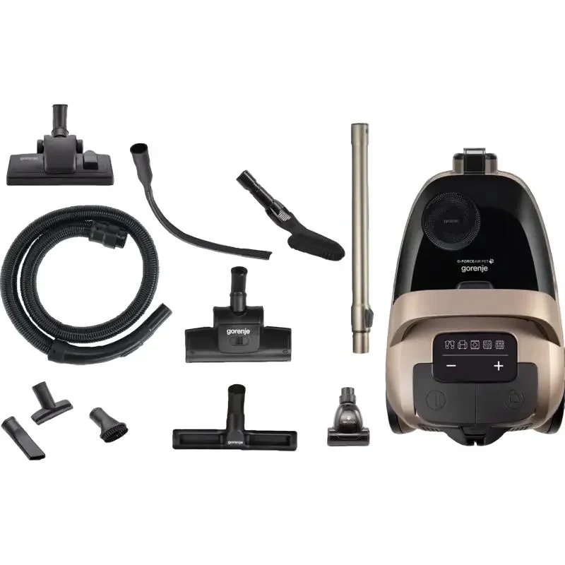 Vacuum Cleaner Gorenje VCE08GAPGOCY, Bronze 7