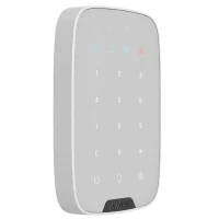 Wireless Touch Keypad Ajax KeyPad Plus, White