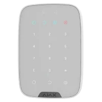Wireless Touch Keypad Ajax KeyPad Plus, White 2