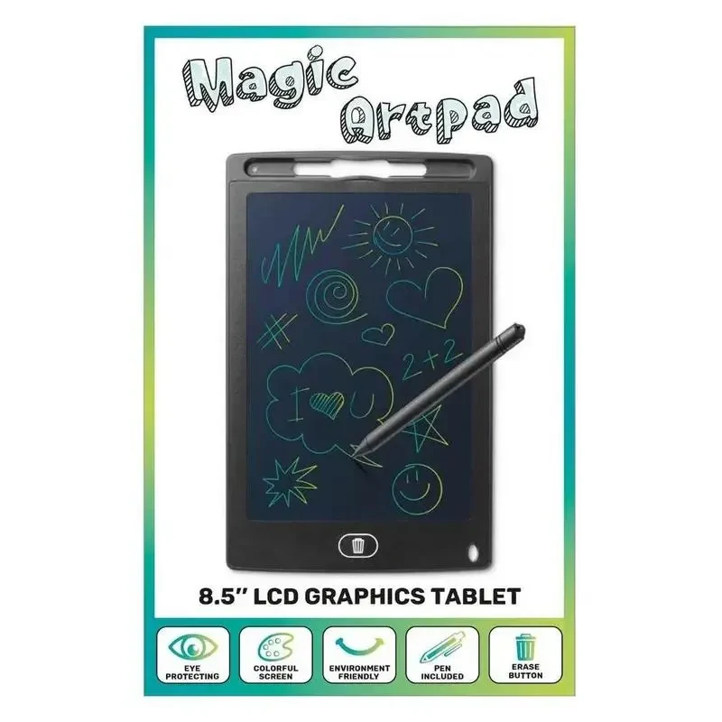 Graphics Tablet Cellularline LCD Writing Tablet 8.5", Black 3
