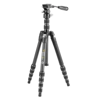 Tripod/Monopod Vanguard VEO3T 235CP, Pan/Tilt Head, Black 6