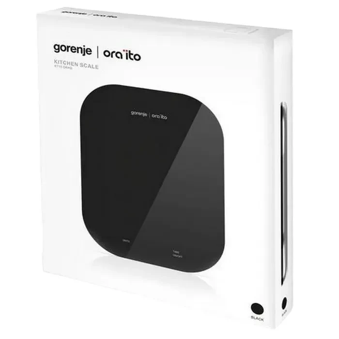 Electronic kitchen scales Gorenje Ora ito KT10 ORAB, Black 2