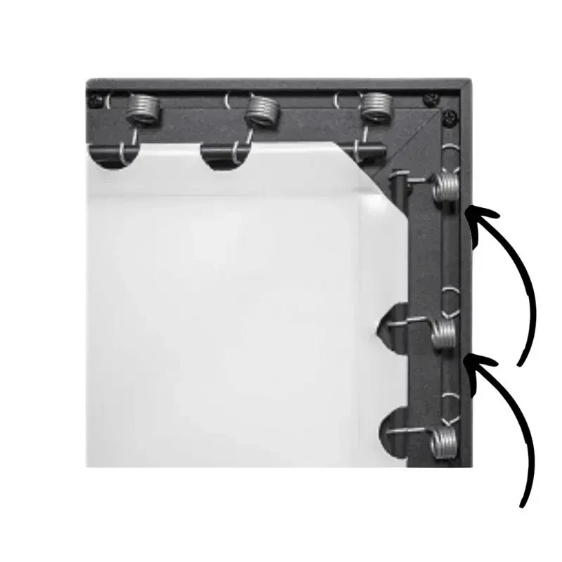 Fixed Frame Screen Sopar # 8302VC-RN, 136", 16:9 3