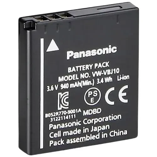 Camera Battery Pack Panasonic VW-VBJ10E-K 4