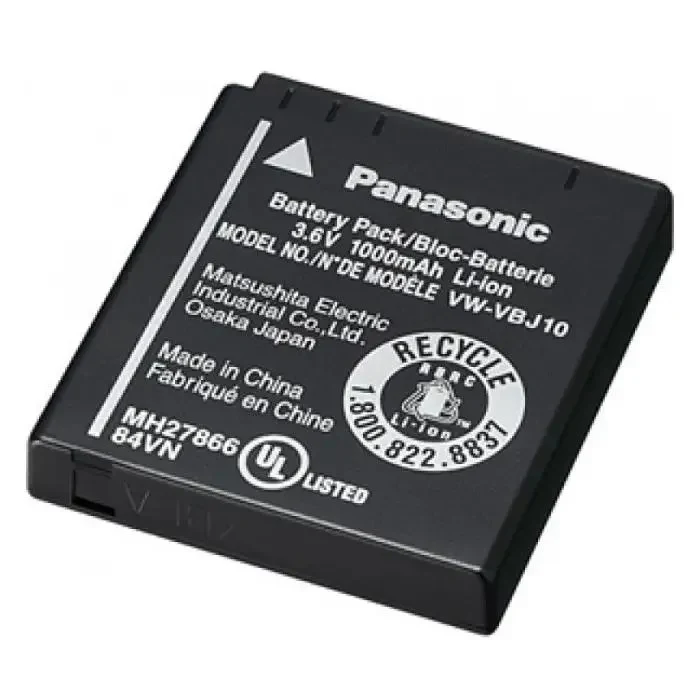 Camera Battery Pack Panasonic VW-VBJ10E-K 2