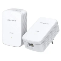 Powerline Adapter MERCUSYS MP500 KIT, AV1000, 1000 Mbps, White