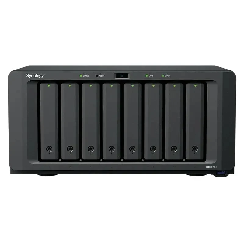 Network Attached Storage SYNOLOGY DS1825+, Black 2