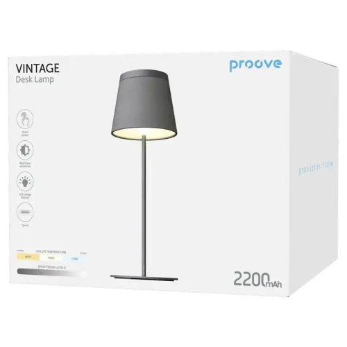 Desk Lamp Proove Vintage, Black