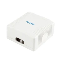 Socket for wall mounting Cablexpert NCAC-2F5E-01, White 2