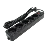 Power Strip Ultra Power UP3-B-1.8UPS, 5 Outlets, 1,8m, Black