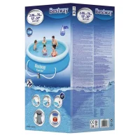 Inflatable Pool Bestway 57274, 5377L, Light Blue 5