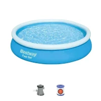 Inflatable Pool Bestway 57274, 5377L, Light Blue 3