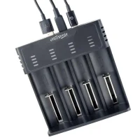 Battery Charger Energenie BC-USB-02, Black 5