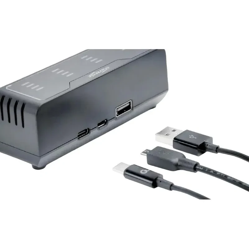 Battery Charger Energenie BC-USB-02, Black 2