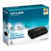 ADSL Modem TP-LINK TD-8817, ADSL/ADSL2/ADSL2 + up to 24 Mbps, Black 3