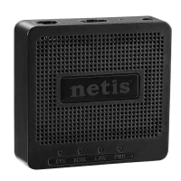 ADSL Modem Netis DL4201, ADSL/ADSL2/ADSL2 + up to24 Mbps, Black