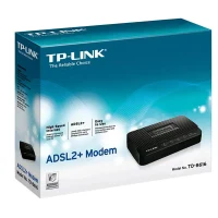 ADSL Modem TP-LINK TD-8616, ADSL/ADSL2/ADSL2 + up to24 Mbps, Black
