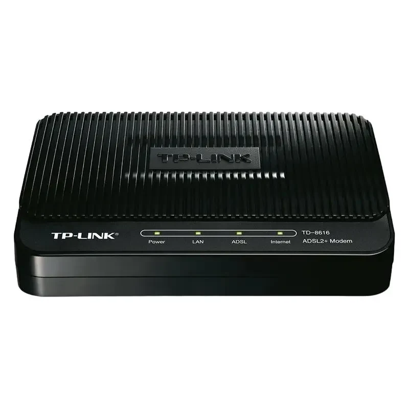 ADSL Modem TP-LINK TD-8616, ADSL/ADSL2/ADSL2 + up to24 Mbps, Black 3