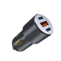 Car Charger XO CC45, 30W, Black 2