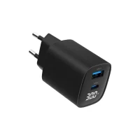 Wall Charger Gembird TA-UC-PDQC30LCD-BK-01, 30W, Black 6