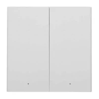Smart Switch AQARA H1, Double Rocker witht neutral, White 2