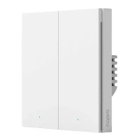 Smart Switch AQARA H1, Double Rocker witht neutral, White 3