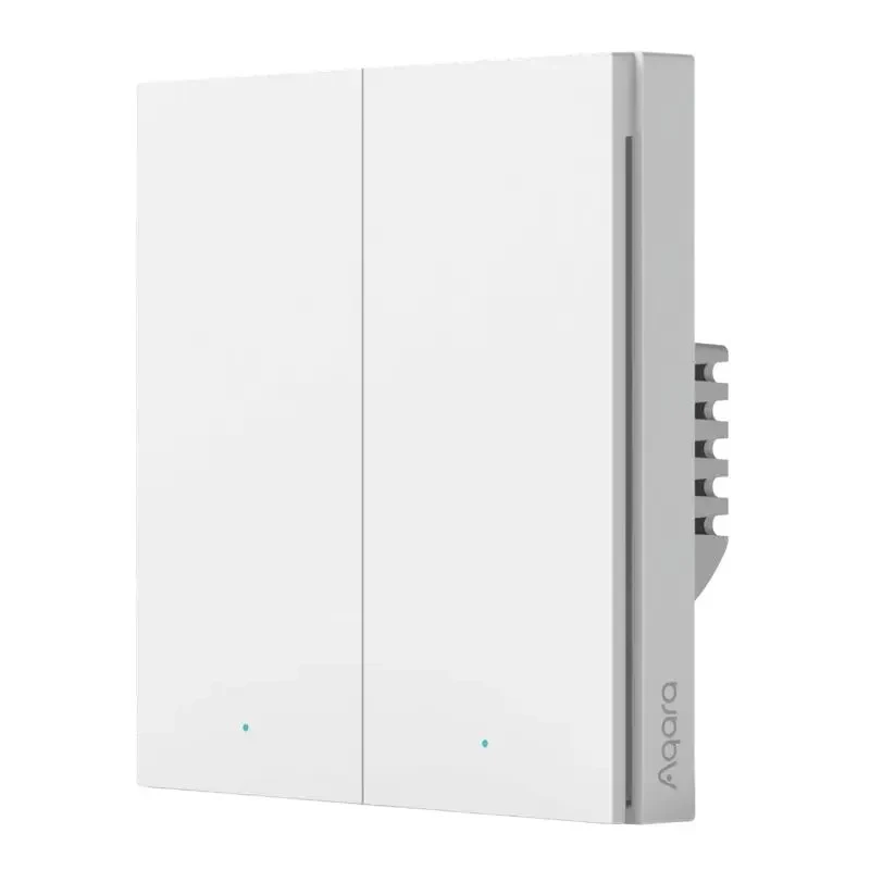 Smart Switch AQARA H1, Double Rocker witht neutral, White 3