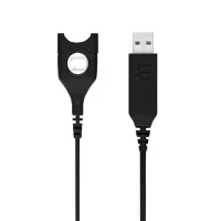 Audio Cable EPOS USB-ED 01, USB Type-A - ED (Easy Disconnect), Black 2