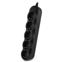 Power Strip SVEN EX-I5, 5 Outlets, 1,8m, Black 5
