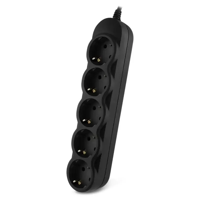 Power Strip SVEN EX-I5, 5 Outlets, 1,8m, Black 5