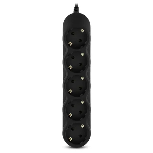Power Strip SVEN EX-I5, 5 Outlets, 1,8m, Black