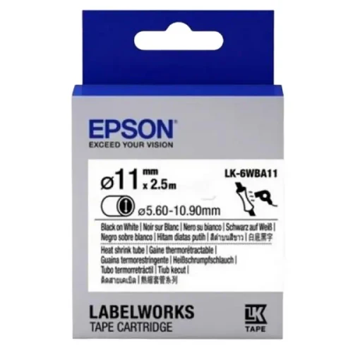 Ribbon cartridge Epson LK-6WBA11, 24 mm x 2,5 m