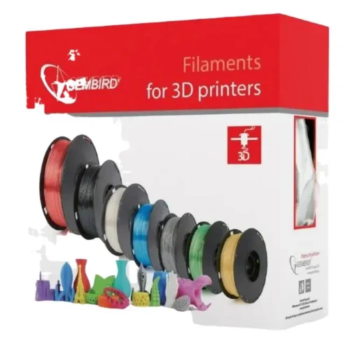 Filament for 3D printer Gembird 3DP-ABS1.75-01-TR, ABS, Transparent , 1.75 mm, 1kg