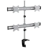 Desktop Monitor Stand Reflecta PLANO Desk 23-1010Q, Silver