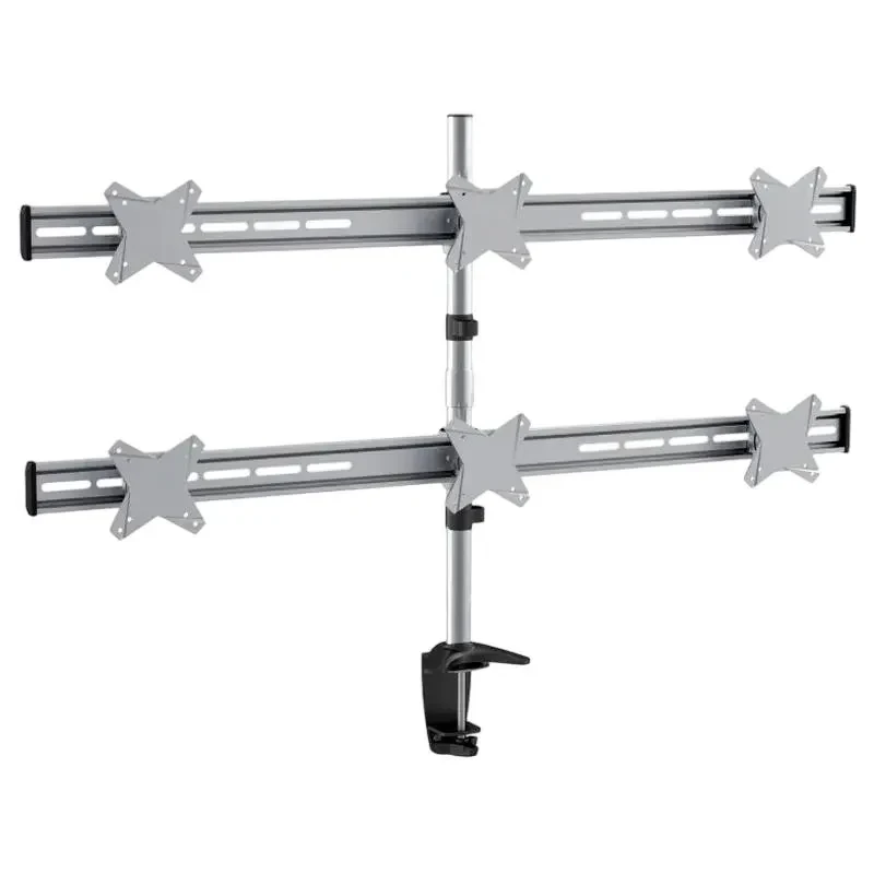 Desktop Monitor Stand Reflecta PLANO Desk 23-1010S, Silver 2